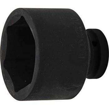 Llave de vaso de impacto hexagonal BGS Technic 25 mm (1) 70 mm