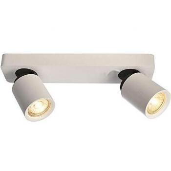 Plafón Lineal Librae II, 2 Luces Blanco