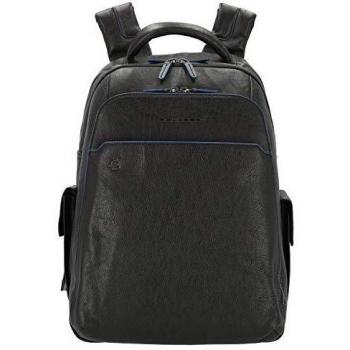 Piquadro Zaino tre Tasche Porta Computer Blue Square | CA3444B2S-Nero