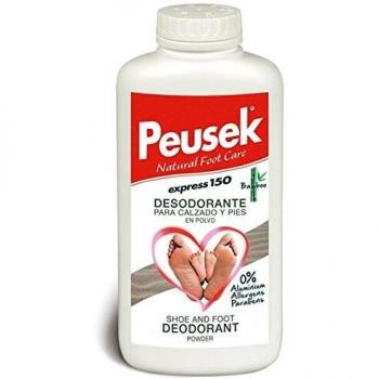 Peusek Express 150, Desodorante en polvo para pies y calzado, 150 g