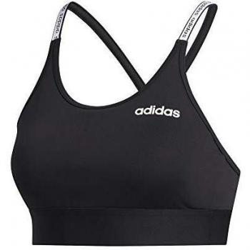 adidas W D2M Mm BT Sujetador Deportivo, Mujer, Negro/Blanco, 2XL