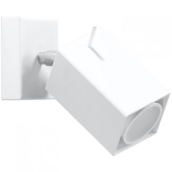 Aplique de Pared MERIDA Blanco GU10 LEDBOX Iluminación Interior LED Acero 1 Bombilla