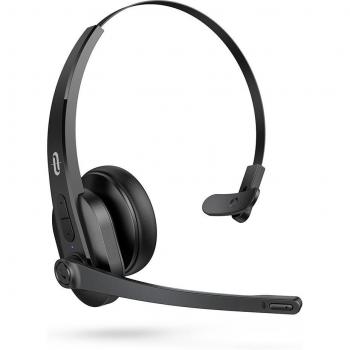 Auriculares Inalámbricos TaoTronics SoundLiberty 41 Ver5.0 con Micrófono y Cancelación de Ruido IA, Dongle USB para Centro de Llamadas