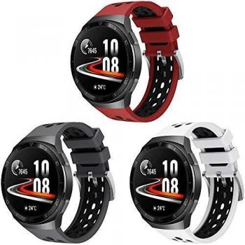Songsier Correa Compatible con Huawei Watch GT2e,Deporte Impermeable Correa de Repuesto de Silicona Solo para Huawei Watch GT2e