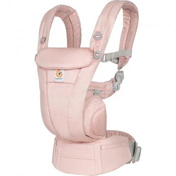 Mochila Portabebés Ergobaby Omni Dream - Pink Quartz, 4 posiciones ergonómicas para recién nacidos hasta 20,4 kg