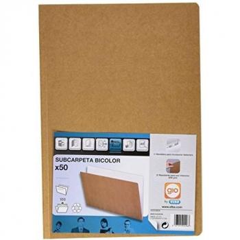 Gio 40628 - Subcarpetas, 50 unidades