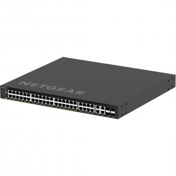 NETGEAR M4350-44M4X4V Managed L3 2.5G Ethernet Switch (100/1000/2500) Power over Ethernet (PoE) 1U Black
