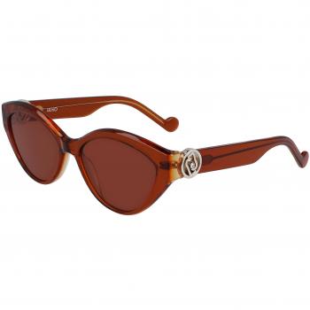 Liu Jo LJ767SR Cat Eye Women's Sunglasses Brown Size 56