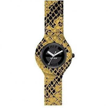 Reloj Mujer Hip Hop Cuero Python (Ø 32 mm)