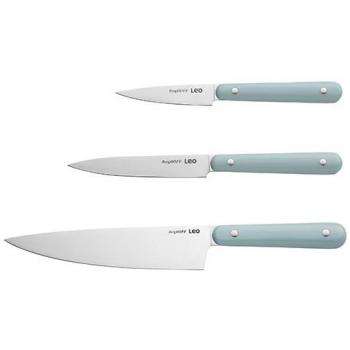 BergHOFF Leo Line Slate Starter Knife Set (3 pieces)