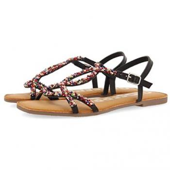 Gioseppo Andira Women's Flat Sandals - Black