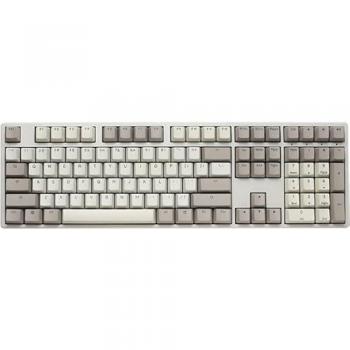 Teclado Mecánico Ducky Origin 100% Vintage MX Rojo Silencioso para Juegos