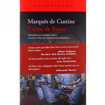 Cartas de Rusia - Marqués de Custine