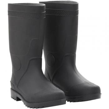 Botas de Agua de Lluvia Impermeables Antideslizantes PVC Negro Talla 38, 39, 40 y más