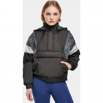 Urban Classics Women's AOP Mixed Pull Over Transition Jacket