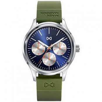 Mark Maddox Reloj Analógico para Hombre de Cuarzo con Correa en Silicona HC7108-37