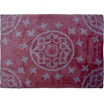 Aratextil Duna Alfombra Infantil, Algodón, Rosa, 120x160 cm