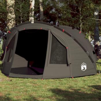 Tienda de pesca impermeable para 4 personas en color verde oliva, camuflaje y marrón