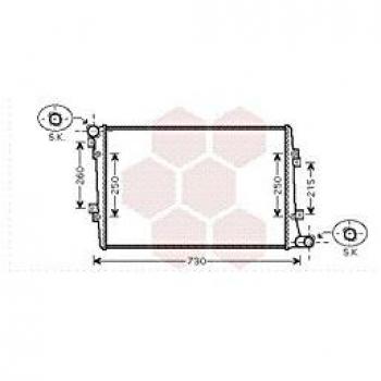 Van Wezel 58002255 Refrigerantes del Motor