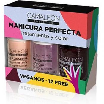 Kit de Manicura Perfecta Borgoña con Esmalte de Uñas y Lima incluidos