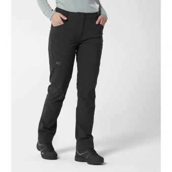 Pantalón de senderismo Millet Trekker Stretch III - Mujer, color negro.