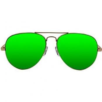 OCEAN Eye Gafas de Sol, Unisex Adulto, Dorado