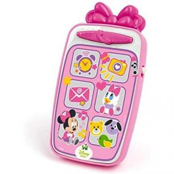 Clementoni- Mickey & Friends Juguete teléfono Baby, Multicolor