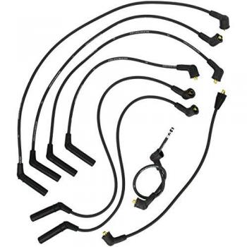 Juego de cables de encendido NGK 8286, negro, alta calidad, resistencia al calor, diseño específico para vehículos, fácil instalación