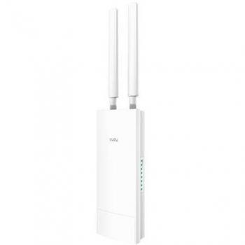 Cudy LT500 Outdoor 4G LTE Categoría 4 Router Inalámbrico AC1200, Wi-Fi Doble Banda, IP65 Resistente al Agua y Polvo, Antenas Desmontables, PoE