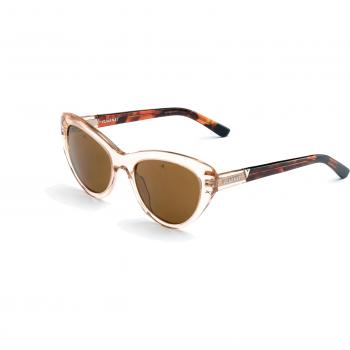 Vuarnet District VL 2003 Cat Eye Sunglasses - Translucent Pink, Mineral Lens