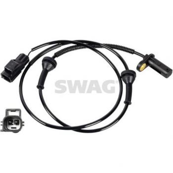 Sensor ABS SWAG 33 10 1322 - Sensor de velocidad de rueda, compatible con varios modelos de vehículos, fabricado por SWAG, diseñado para garantizar un rendimiento óptimo del sistema de frenos y mejorar la seguridad en la conducción