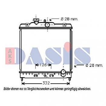 AKS Dasis 100890N Radiador, refrigeración del motor