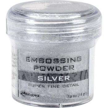 Ranger Goffratura Polvere 1Oz Jar Argento
