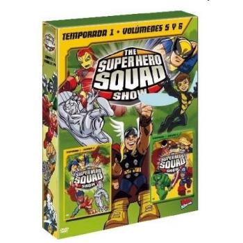 Marvel superhero squad 1 temporada vol 5 vol 6 dvd