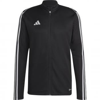 Chaqueta de fútbol adidas Tiro 23 League hombre, color negro y blanco, tamaño 4XL, con cierre completo (full zip)