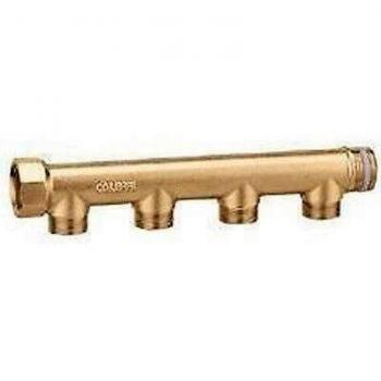 Colector simple modular 1 con 2 salidas y distancia entre ejes de 60 Caleffi 592622