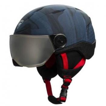Casco con visera para niños Rossignol Whoopee Impact Visor DK/BL