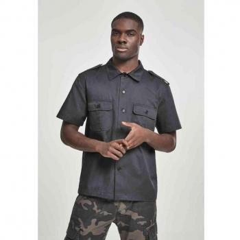 Brandit Camisa Manga Corta US Negro Hombre Adulto