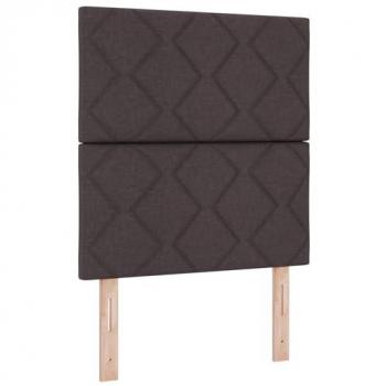 Cabecera LED Plegable Gris Claro 80 cm Tela