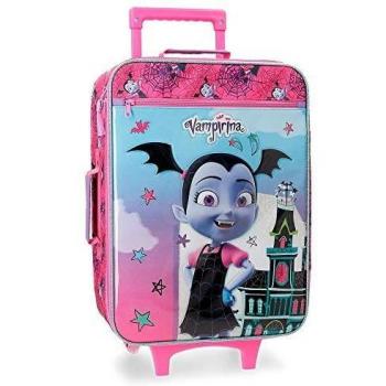 Disney Vampirina Maleta de cabina Morado 35x50x16 cms Blanda Poliéster 25L 1,8Kgs 2 Ruedas Equipaje de Mano