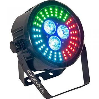 Foco LED PAR RGB 18x3W con Efectos y Control DMX Ibiza Sound