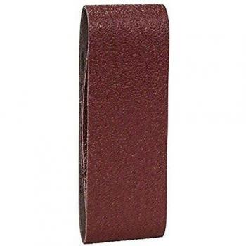 Bosch 2 609 256 198 - Juego de hojas de lija de 3 piezas para lijadora de banda, calidad roja