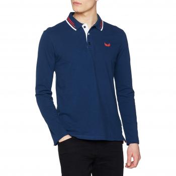 Kaporal Noyac, Camiseta de Manga Larga para Hombre, Azul Blue Us, X-Large