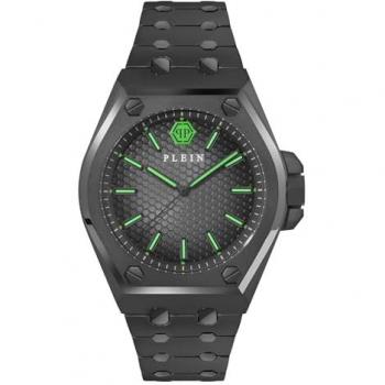 Philipp Plein Extreme Gent Black Stainless Steel Men's Watch 43mm 5ATM
