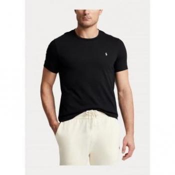 Classic Black Cotton T-Shirt for Men