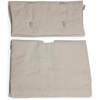 Moodelli Growi - Cojín para trona, color gris perla