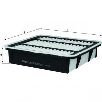 Filtro de aire KNECHT MAHLE ORIGINAL LX 2873