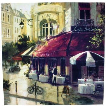 Bino 34012 Café imagen sobre Lienzo algodón, 34 x 11,5 x 27 cm