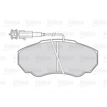 Valeo 301568 Pastillas de Freno
