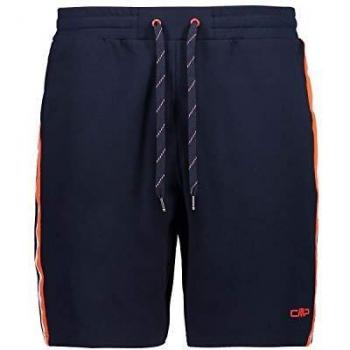 CMP Shorts 30D8417 Pantalones Cortos, Hombre, Azul/Negro, 48